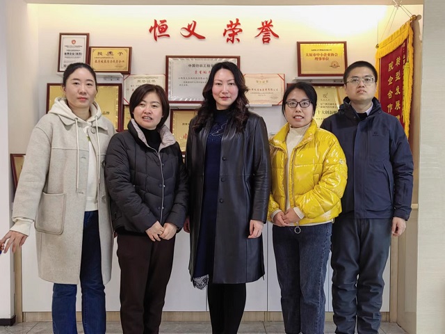 【新商科】校企合作 创新共赢——0638太阳集团官网多名教师实地走访合作企业