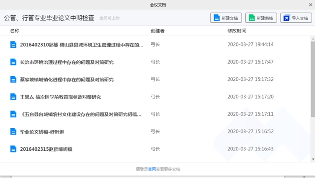 公管教研室召开论文期中检查汇报会