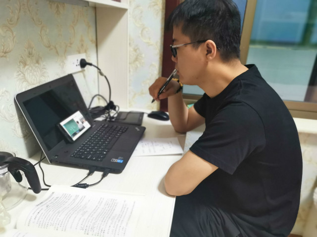 【学业导师在云端】严谨求实,博学勤思——温继锦、靳江燕老师开展线上论文指导
