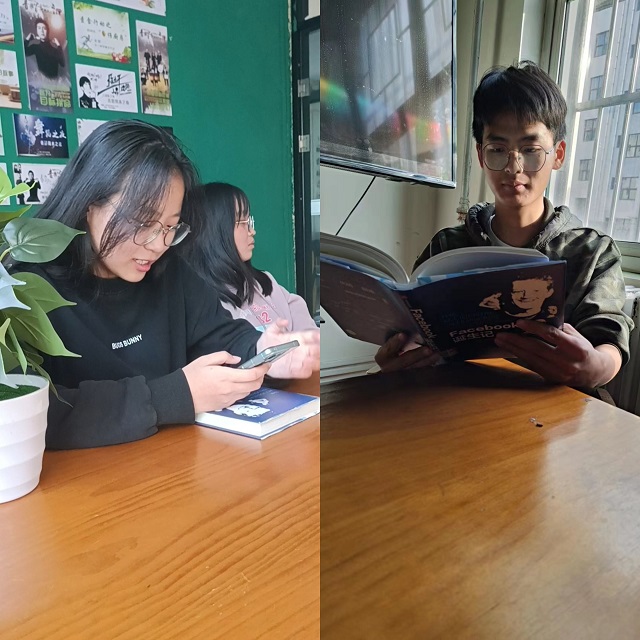 春风浸书香 阅读助成长——管蓉霞老师开展《Facebook诞生记》阅读分享会