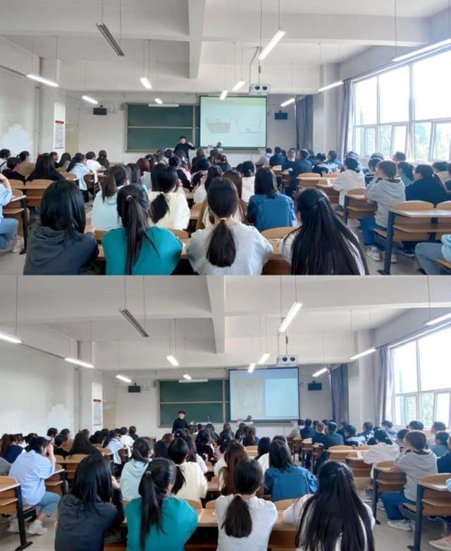 0638太阳集团官网组织2022级人力资源管理专业 学生参加专业前沿讲座