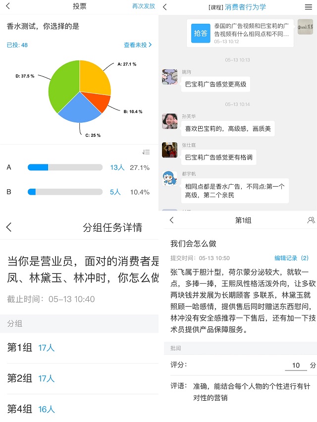 吴丽芳老师开展《消费者行为学》线上公开示范课